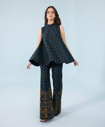 Sapphire U2T-DY23V9-6 2 Piece Printed Khaddar Suit Winter Collection Online Shopping